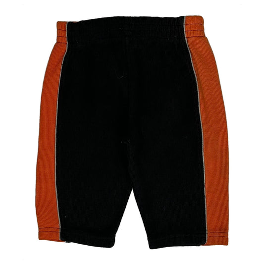 Age 6-9M Harley Davidson Spellout Joggers - 3XS Orange Cotton Blend