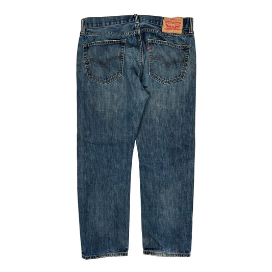 505 Levis Jeans - 34W 29L Blue Cotton