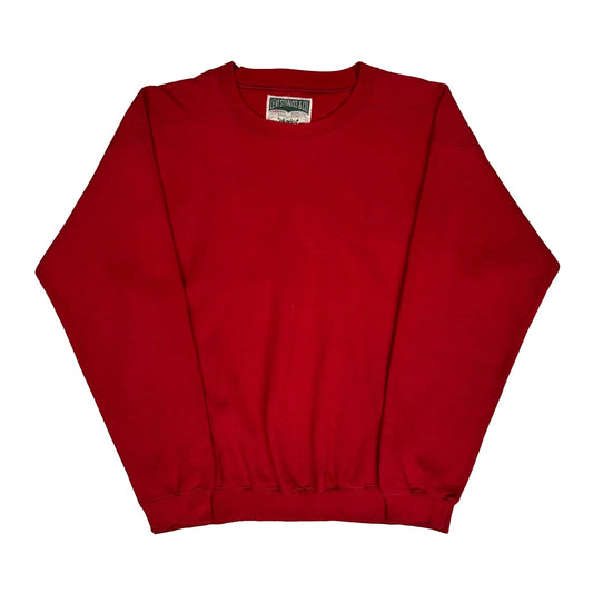 Levis Sweatshirt - Large Red Cotton Blend