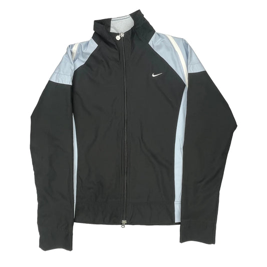 Nike Track Jacket - Large Grey Polyester