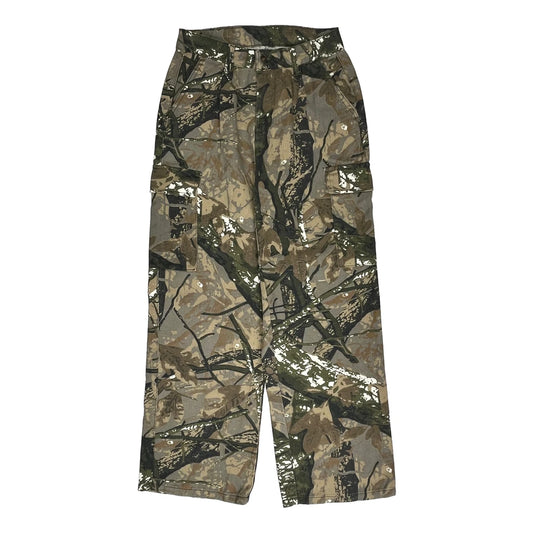 Unbranded Camo Cargo Trousers - 28W 30L Camo Cotton Blend