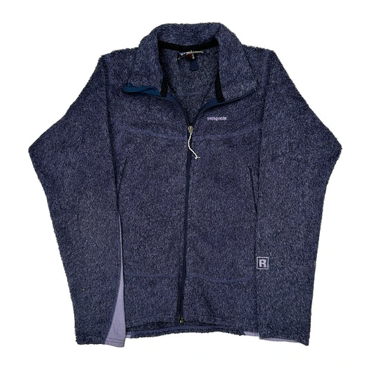 Patagonia Fleece Jacket - Small Blue Polyester