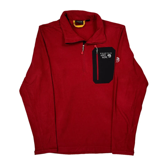 Mountain Hard Wear Fleece - Large Red Polyester