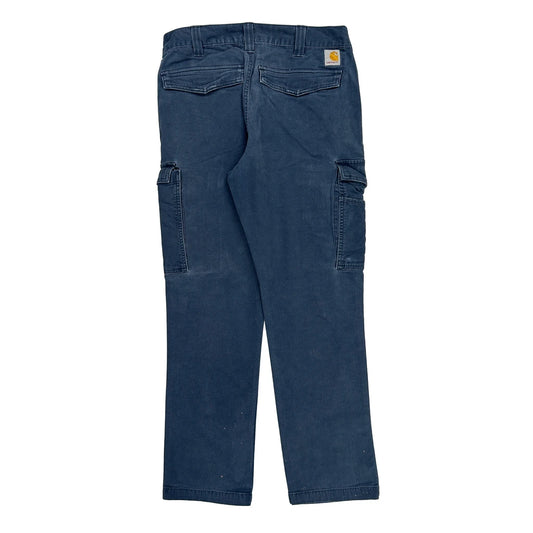 Carhartt Carpenter Trousers - 32W 32L Blue Cotton