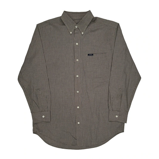 Chaps Ralph Lauren Checked Shirt - Medium Brown Cotton