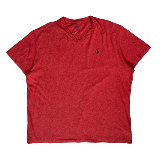 Polo By Ralph Lauren T-Shirt - XL Red Cotton