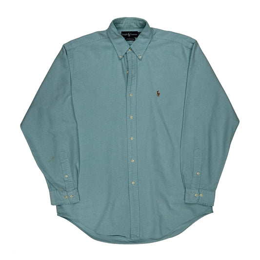 Ralph Lauren Shirt - Large Blue Cotton