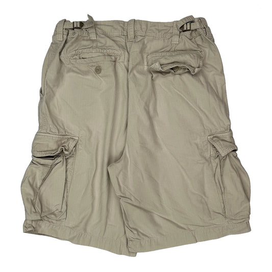 Tommy Hilfiger Cargo Shorts - 31W 10L Beige Cotton