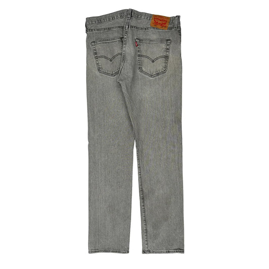 501 Levis Jeans - 34W 34L Grey Denim