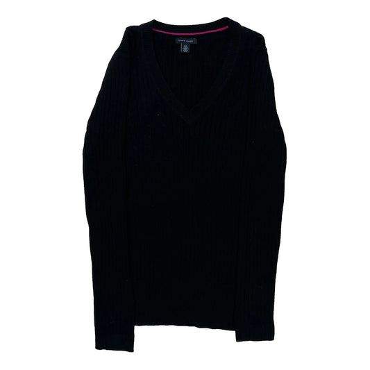 Tommy Hilfiger Jumper - Large Black Cotton