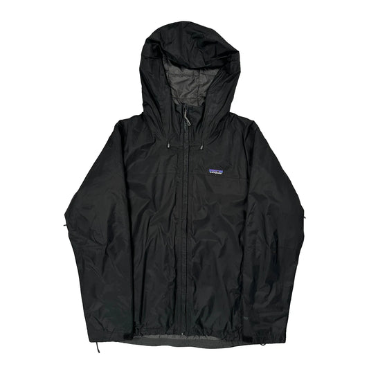 Vintage Patagonia Windbreaker - XL Black Nylon