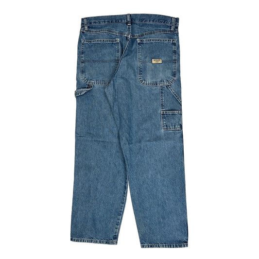Wrangler Carpenter Jeans - 32W 30L Light Wash Denim