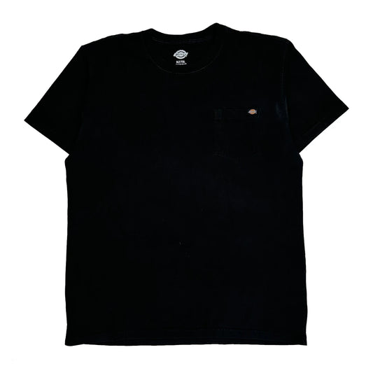 Dickies Tall T-Shirt - XL Black Cotton