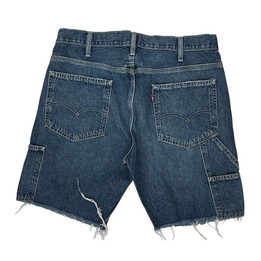 Levis Denim Shorts - 30W 10L Blue Denim