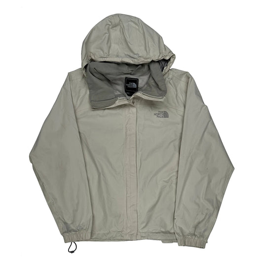 The North Face Windbreaker - Large Cream Polyester