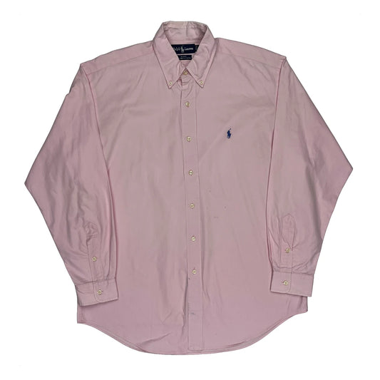 Ralph Lauren Shirt - Medium Pink Cotton