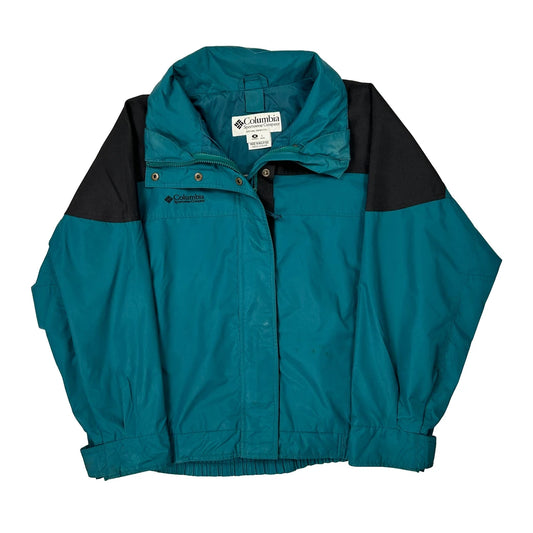 Columbia Windbreaker - Medium Green Nylon