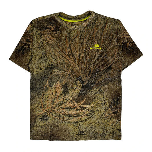 Mossy Oak Camo T-Shirt - XS Camo Cotton