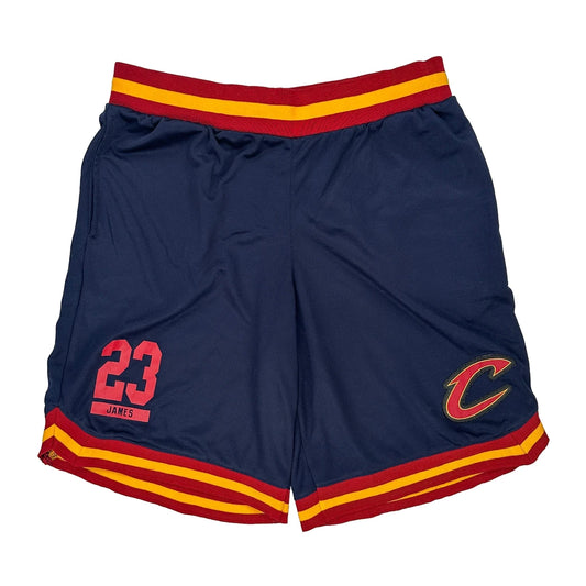 Cleveland Cavaliers Nba Sport Shorts - Large Navy Polyester