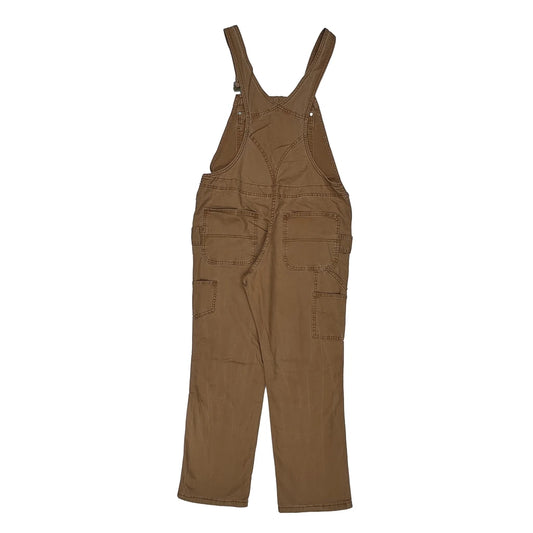 Carhartt Double Knee Dungarees - 36″ Waist Brown Cotton Blend