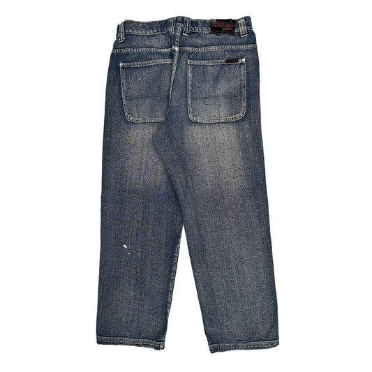 Koda Jeans - 36W 30L Blue Cotton Blend