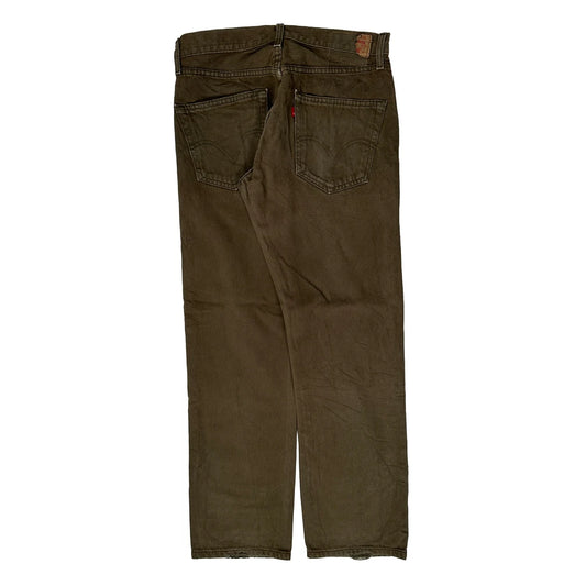 Vintage Levis Jeans - 31W 30L Brown Cotton