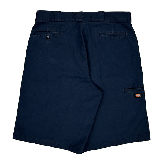 Dickies Shorts - 37W 12L Navy Polyester Blend