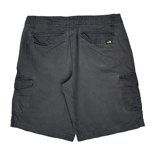 The North Face Cargo Shorts - 36W 12L Grey Cotton