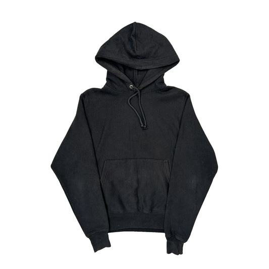 Reverse Weave Champion Hoodie - Small Black Cotton