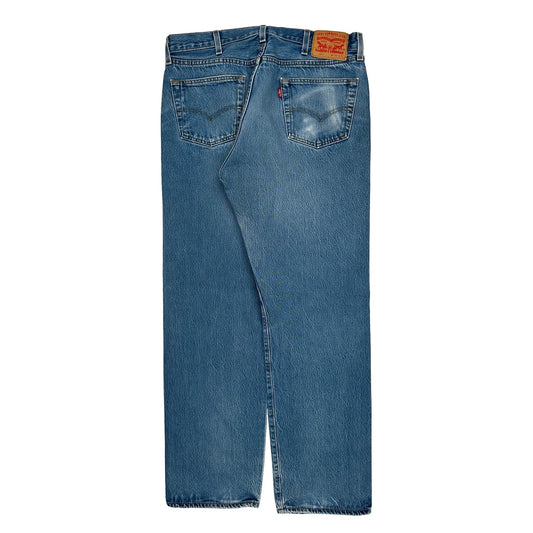 501 Levis Jeans - 34W 31L Blue Cotton