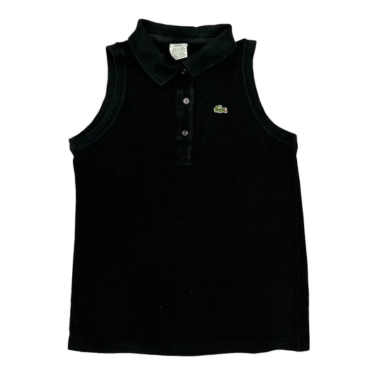 Lacoste Polo Shirt - Small Black Cotton