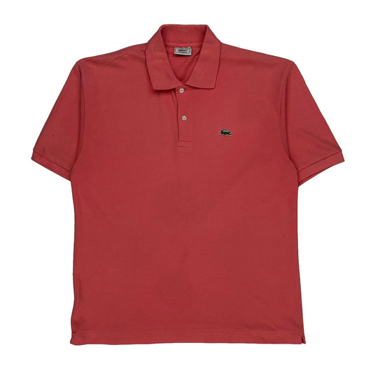 Lacoste Polo Shirt - XL Red Cotton