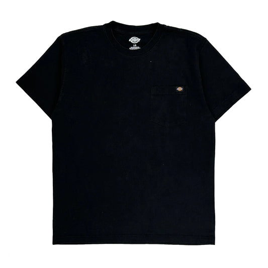 Dickies T-Shirt - Large Black Cotton