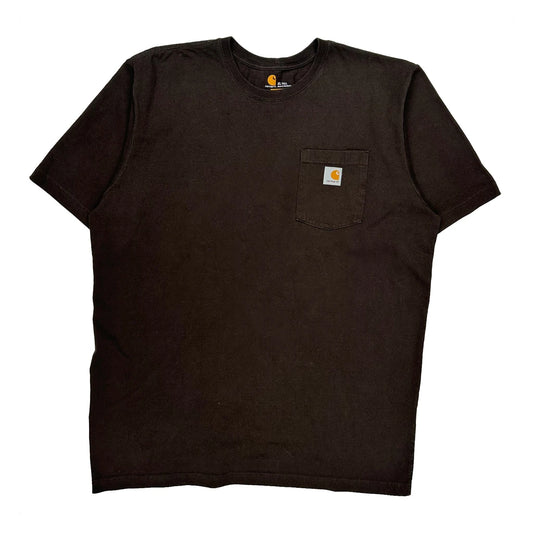 Carhartt Tall T-Shirt - XL Black Cotton