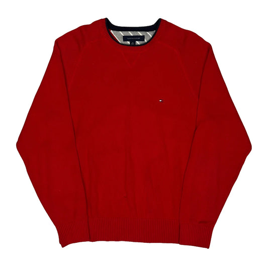 Tommy Hilfiger Jumper - Medium Red Cotton