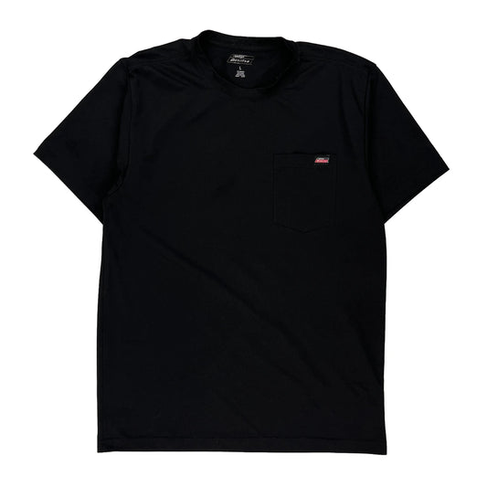Dickies T-Shirt - Large Black Polyester