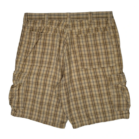 Wrangler Cargo Shorts - 36W 14L Khaki Cotton