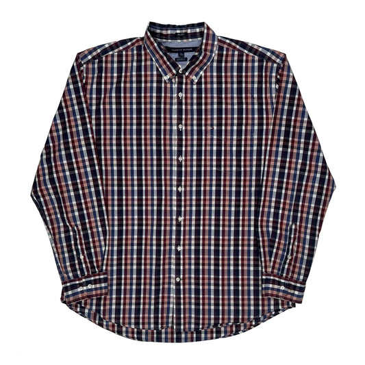 Tommy Hilfiger Checked Shirt - 2XL Multicoloured Cotton