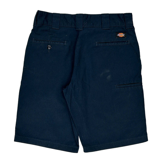 Vintage Dickies Shorts - 30W 11L Black Polyester Blend
