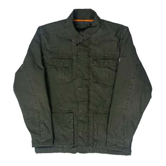 Quiksilver Field Jacket - Medium Green Cotton