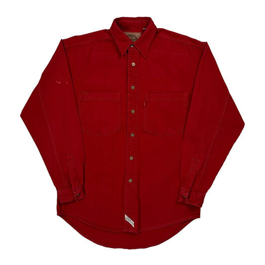 Levis Shirt - Small Red Cotton