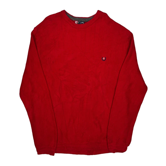 Vintage Chaps Ralph Lauren Jumper - XL Red Cotton