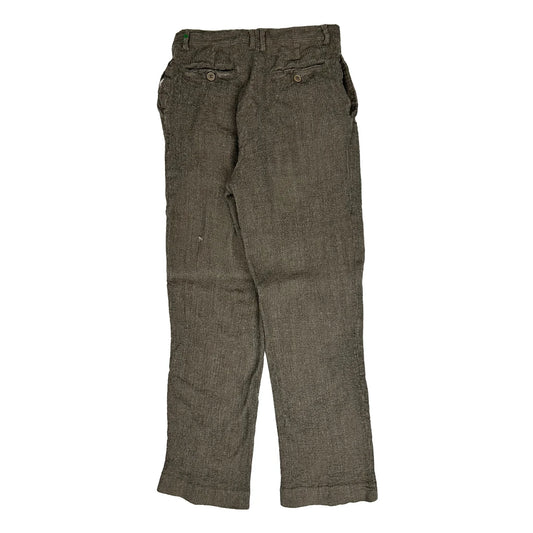 Emporio Armani Trousers - 26W 29L Brown Wool Blend