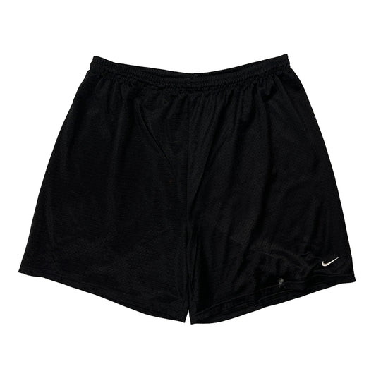 Vintage Nike Sport Shorts - Large Black Polyester