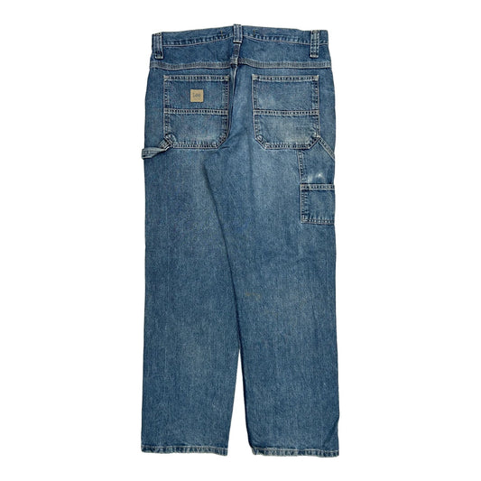 Lee Carpenter Jeans - 34W 31L Blue Denim