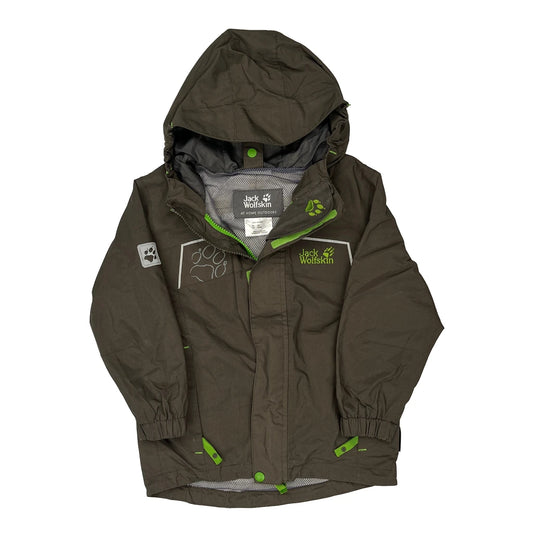 Kids Jack Wolfskin Jacket - 2XS Brown Polyester
