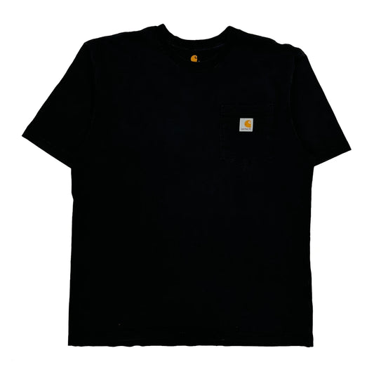 Carhartt T-Shirt - Large Black Cotton