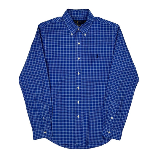 Ralph Lauren Slim Fit Shirt - Medium Blue Cotton