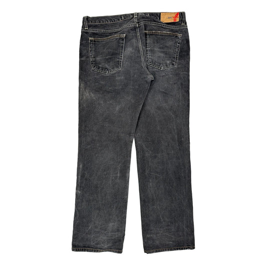 Unbranded Hip Hop Jeans - 36W 35L Grey Denim