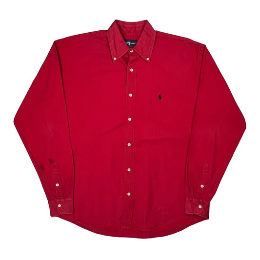 Blake Ralph Lauren Shirt - XL Red Cotton